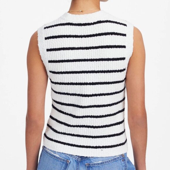 Madewell Bouclé-Knit Sweater Tank Size XS - Picture 3 of 12